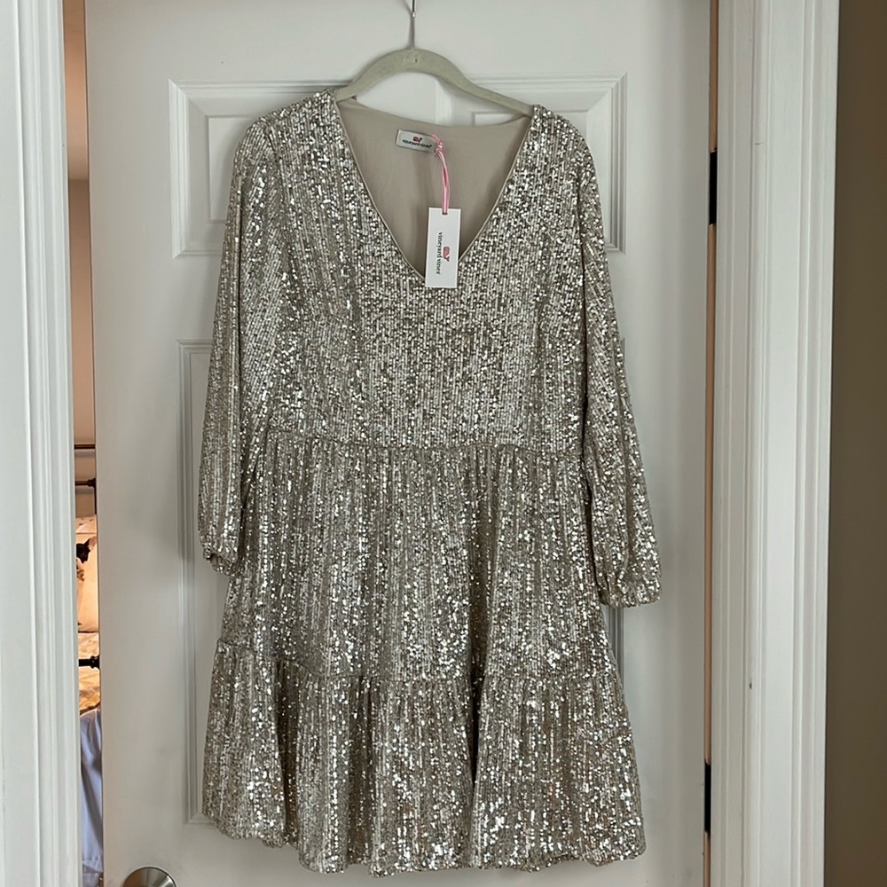 NWT Sparkly Vineyard Vines Dress